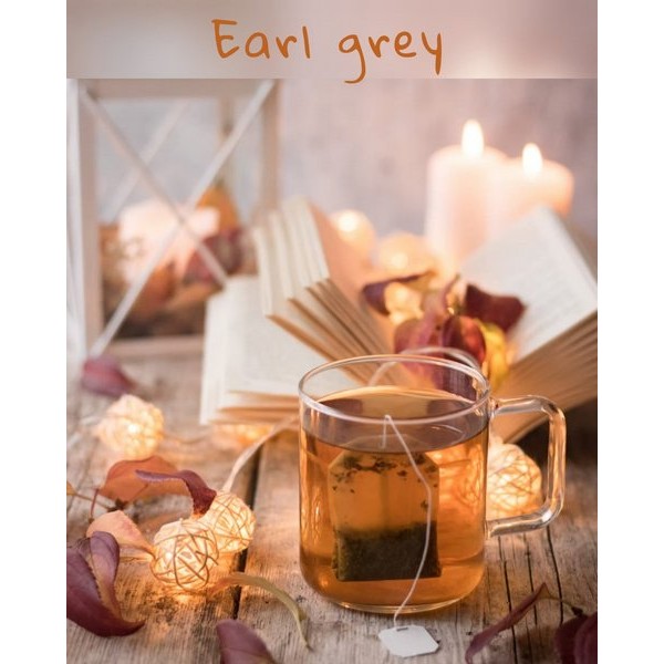 Κερί σόγιας – Earl grey 212ml